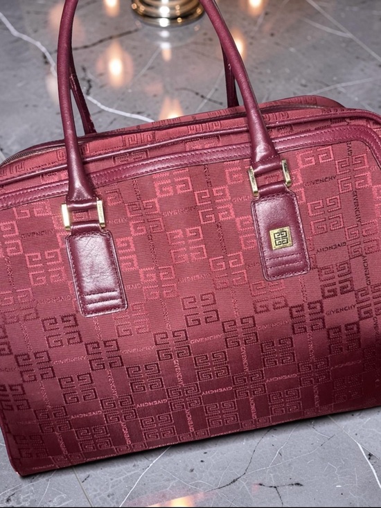Givenchy Handbags - GIVENCHY Rare Vintage hand bag - travel bag - small weekender